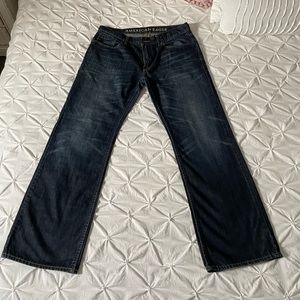 American Eagle Low Rise Boot Jeans Mens 33 x 30"